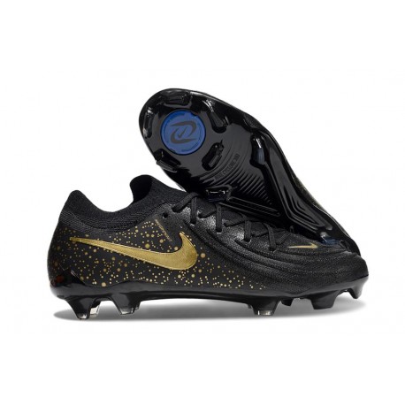Nike Phantom Luna II Elite L FG Svart Guld