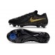 Nike Phantom Luna II Elite L FG Svart Guld
