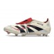 Adidas Predator Foldover Tongue Elite FG Beige Svart Röd