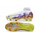 Nike Air Zoom Mercurial Superfly X Elite FG Vit Gul Lila