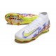 Nike Air Zoom Mercurial Superfly X Elite FG Vit Gul Lila