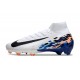 Nike Air Zoom Mercurial Superfly X Elite FG Vit Blå Svart