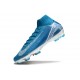Nike Air Zoom Mercurial Superfly X Elite FG Blå Vit