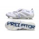 Adidas Predator Foldover Tongue Elite FG Vit Silver Blå