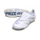 Adidas Predator Foldover Tongue Elite FG Vit Silver Blå