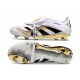 Adidas Predator Foldover Tongue Elite FG Vit Svart Guld