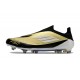 adidas F50 Elite Laceless FG Guld Svart Vit