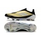 adidas F50 Elite Laceless FG Guld Svart Vit