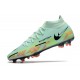 Fotbollsskor Nike Phantom GT2 Elite DF FG Bonded - Grön Blå Grön