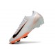 Nike Air Zoom Mercurial Vapor 16 Elite FG Vit Svart Orange 