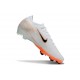 Nike Air Zoom Mercurial Vapor 16 Elite FG Vit Svart Orange 