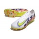 Nike Air Zoom Mercurial Vapor 16 Elite FG Vit Gul Lila Röd