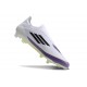 adidas F50 Elite Laceless FG X Messi Vit Svart Lila