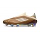 adidas F50 Elite Laceless FG Brun Vit Blå