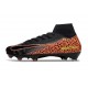 Nike Air Zoom Mercurial Superfly X Elite FG Svart Orange Gul
