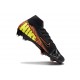 Nike Air Zoom Mercurial Superfly X Elite FG Svart Orange Gul