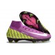 Nike Air Zoom Mercurial Superfly X Elite FG Lila Gul Vit