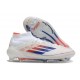 Fotboll Skor adidas F50 Elite Mid FG Vit Röd Blå