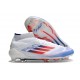 Fotboll Skor adidas F50 Elite Mid FG Vit Röd Blå