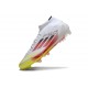 Fotboll Skor adidas F50 Elite Mid FG Vit Röd Gul
