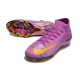 Nike Zoom Mercurial Superfly 10 Elite FG Lila Gul
