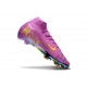 Nike Zoom Mercurial Superfly 10 Elite FG Lila Gul