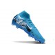 Nike Zoom Mercurial Superfly 10 Elite FG Blå Vit