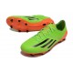 adidas Fotbollsskor F50 Elite FG Grön Orange Svart