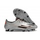 adidas Fotbollsskor F50 Elite FG Silver Svart