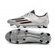 adidas Fotbollsskor F50 Elite FG Silver Svart