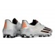 adidas Fotbollsskor F50 Elite FG Silver Svart