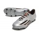adidas Fotbollsskor F50 Elite FG Silver Svart