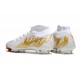 Fotbollsskor Nike Phantom Luna II Elite FG Vit Guld