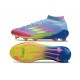 Fotboll Skor adidas F50 Elite Mid FG Blå Gul Rosa