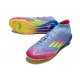 Fotboll Skor adidas F50 Elite Mid FG Blå Gul Rosa