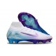 Nike Zoom Mercurial Superfly 10 Elite FG Vit Blå Lila