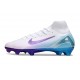 Nike Zoom Mercurial Superfly 10 Elite FG Vit Blå Lila