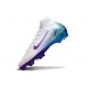 Nike Zoom Mercurial Superfly 10 Elite FG Vit Blå Lila