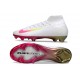 Nike Zoom Mercurial Superfly 10 Elite FG Vit Rosa
