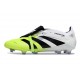 Adidas Predator Foldover Tongue Elite FG Vit Svart Gul