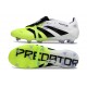 Adidas Predator Foldover Tongue Elite FG Vit Svart Gul