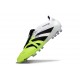 Adidas Predator Foldover Tongue Elite FG Vit Svart Gul