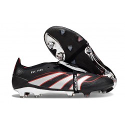 Adidas Predator Foldover Tongue Elite FG Svart Vit Röd