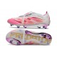 Adidas Predator Tongue 25 Elite FG Vit Rosa