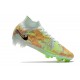 Nike Zoom Mercurial Superfly 9 Elite FG Bonded - Grön Blå Orange
