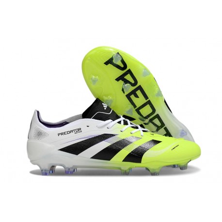 Fotbollsskor Adidas Predator Elite FG Vit Svart Gul