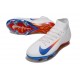 Fotbollsskor Nike Mercurial Superfly X Elite FG Vit Blå Röd
