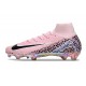 Fotbollsskor Nike Mercurial Superfly X Elite FG Rosa Svart