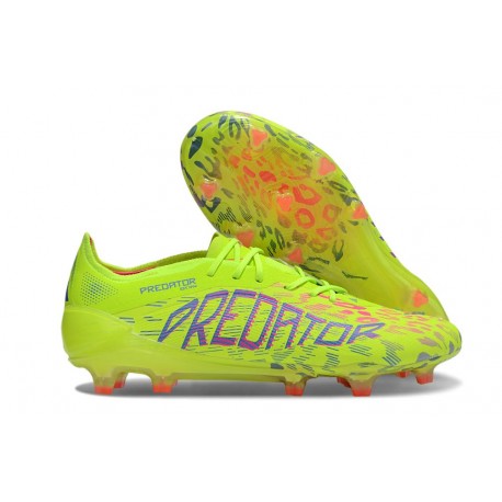 Fotbollsskor Adidas Predator Elite FG Grön Rosa