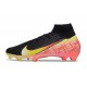 Fotbollsskor Nike Mercurial Superfly X Elite FG Svart Orange Gul